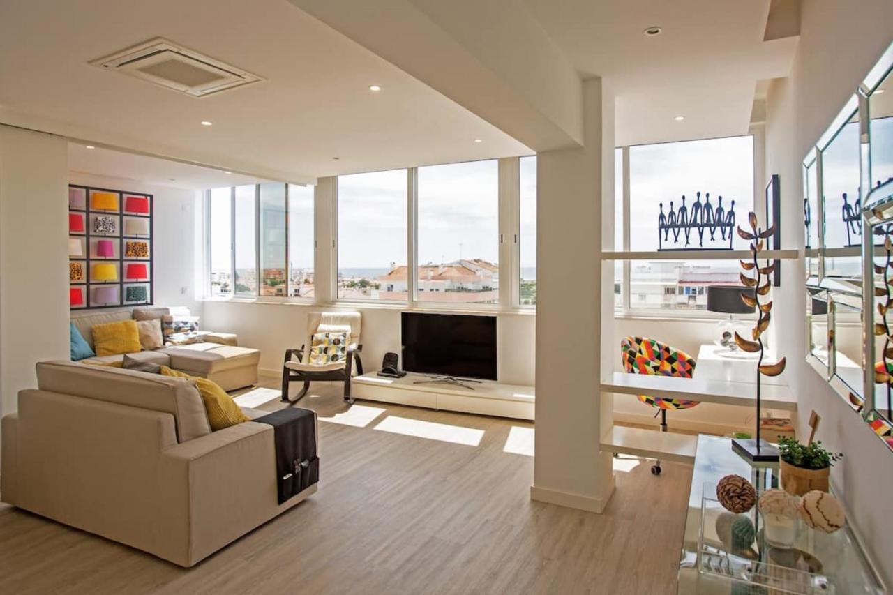 Magnificent 1 Bedroom Apartment With Views Over The Ocean Costa de Caparica Εξωτερικό φωτογραφία